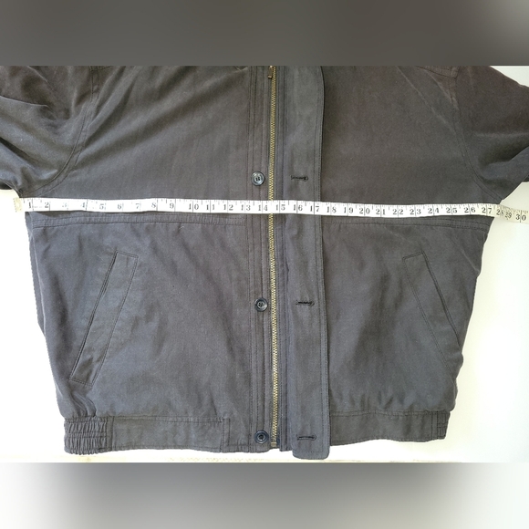 Bongardi Dark Grey Vintage Mens Farmcore Work Casual Jacket - Picture 5 of 10